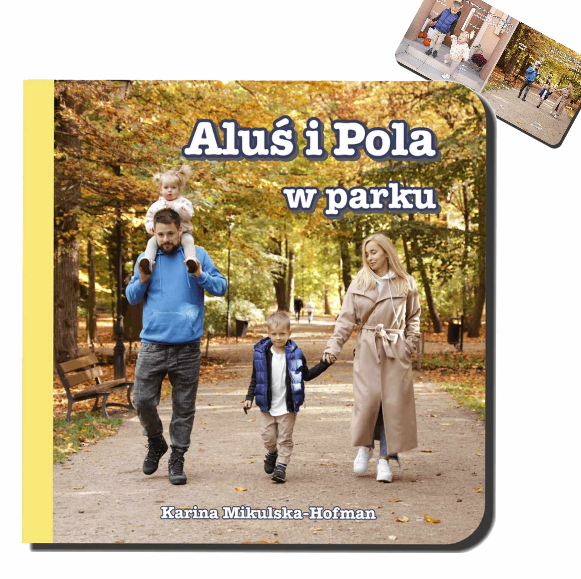 Książeczka ''Aluś i Pola w parku'' Karina Mikulska-Hofman