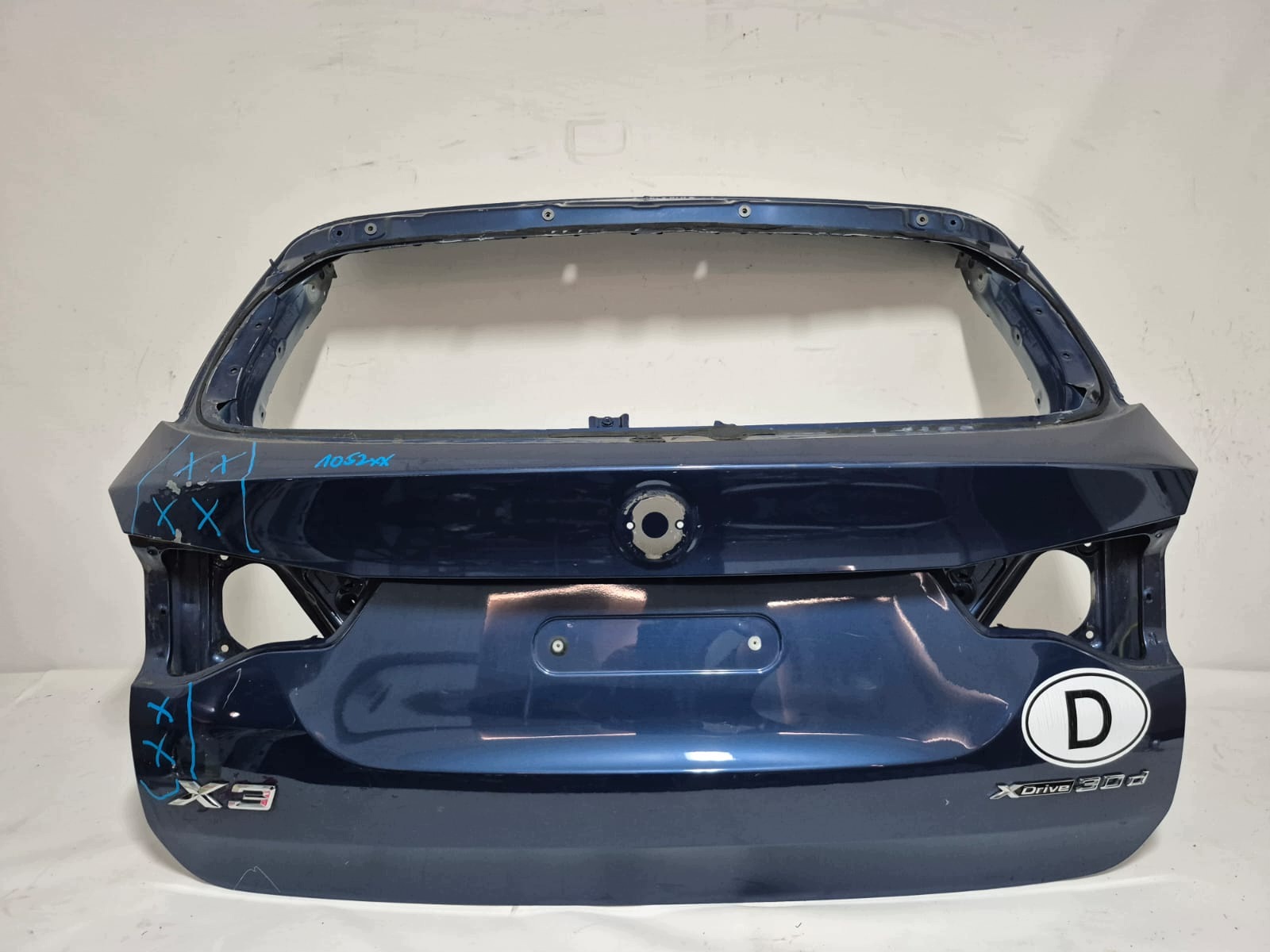 BMW X3 G01 17-24 boot door rear
