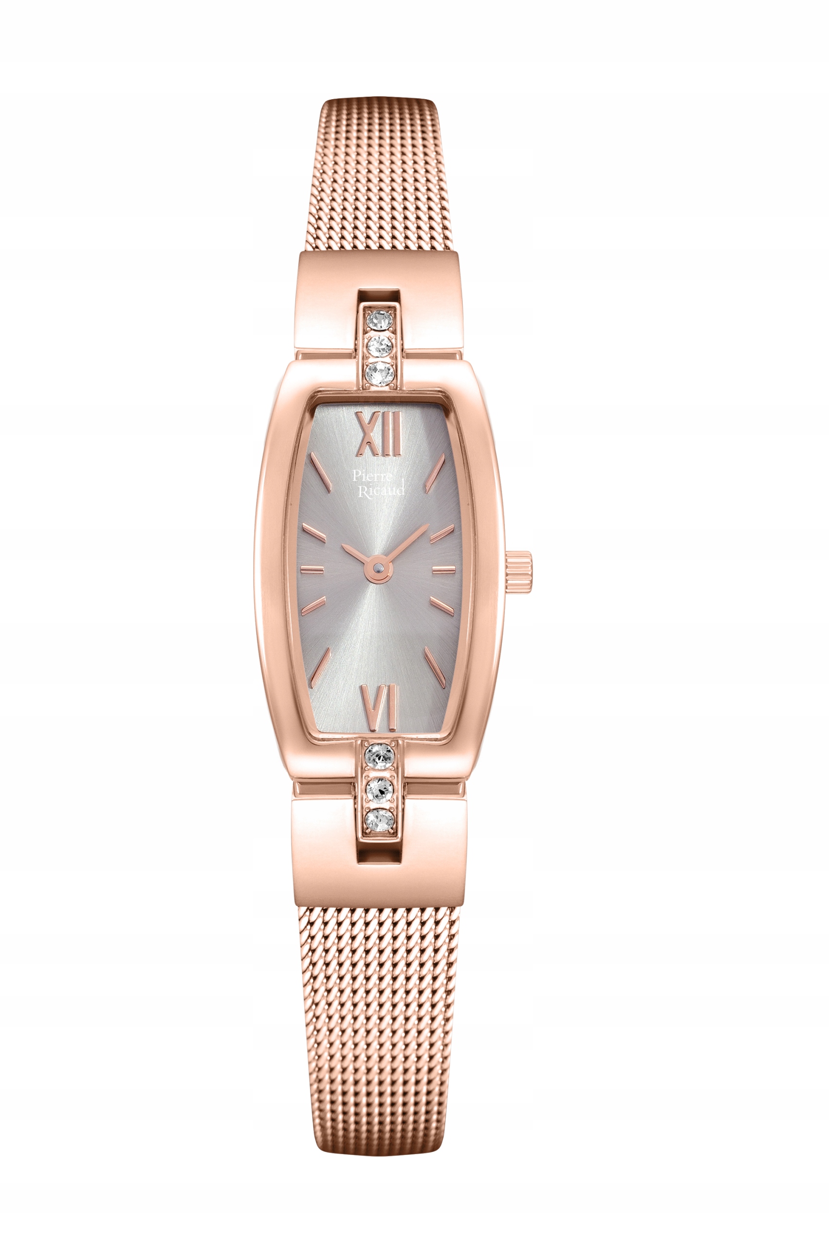 Nové Originální dámské hodinky Pierre Ricaud P22150.9167Q na náramku