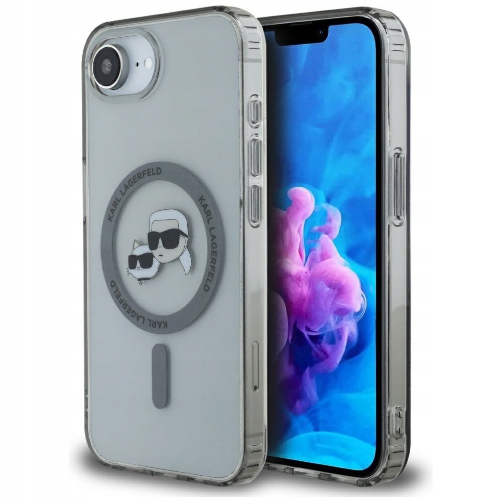 Karl Lagerfeld IML MagSafe pouzdro Silikonové kryt obal pro iPhone 16e