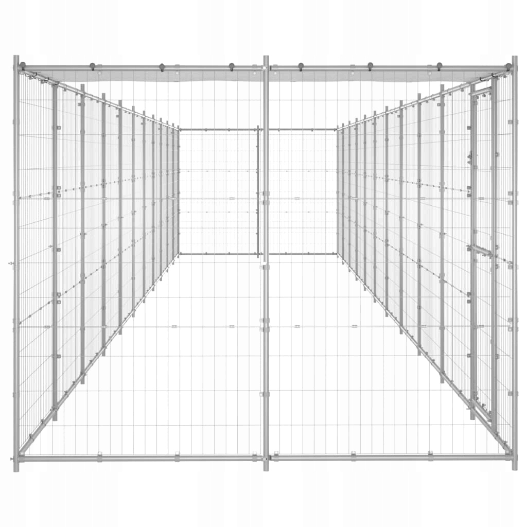 Levně Klec kov VidaXL 220 x 1210 x 180 cm