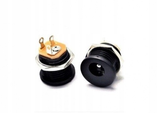 

Gniazdo DC 2,1/5,5mm wkręcane gwint M11 Jack