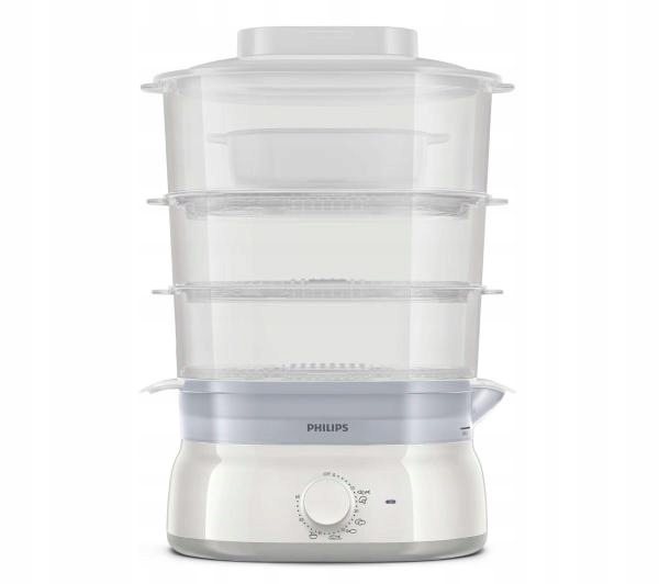

Parowar Philips HD9125/90 3 pojemniki 900W Biały