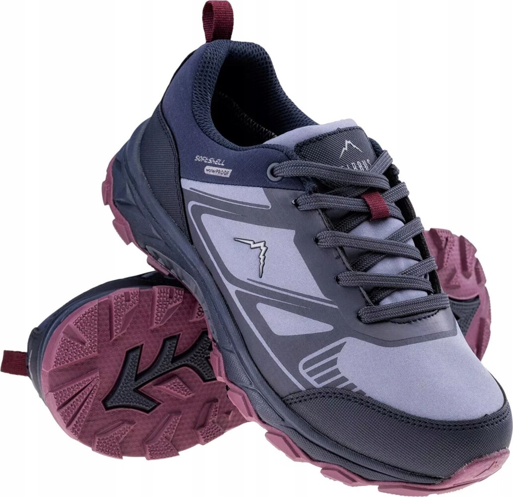 BUTY TREKKINGOWE TURYSTYCZNE GÓRSKIE WODOODPORNE SOFTSHELL ELBRUS EVELYN 41