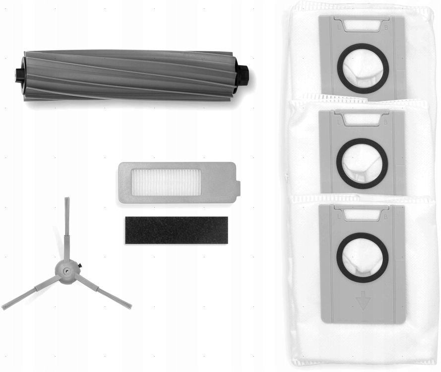 AKCESORIA DO ROBOTA WELLTEC R10 - SZCZOTKA + FILTR + WORKI