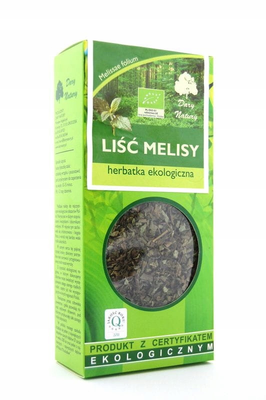 

Melisa liść 25g ekologiczna herbatka Dary Natury