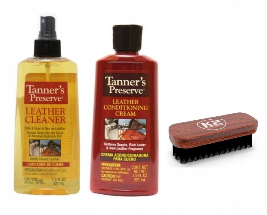 

Tanners zestaw do czyszczenia i konserwacji skóry