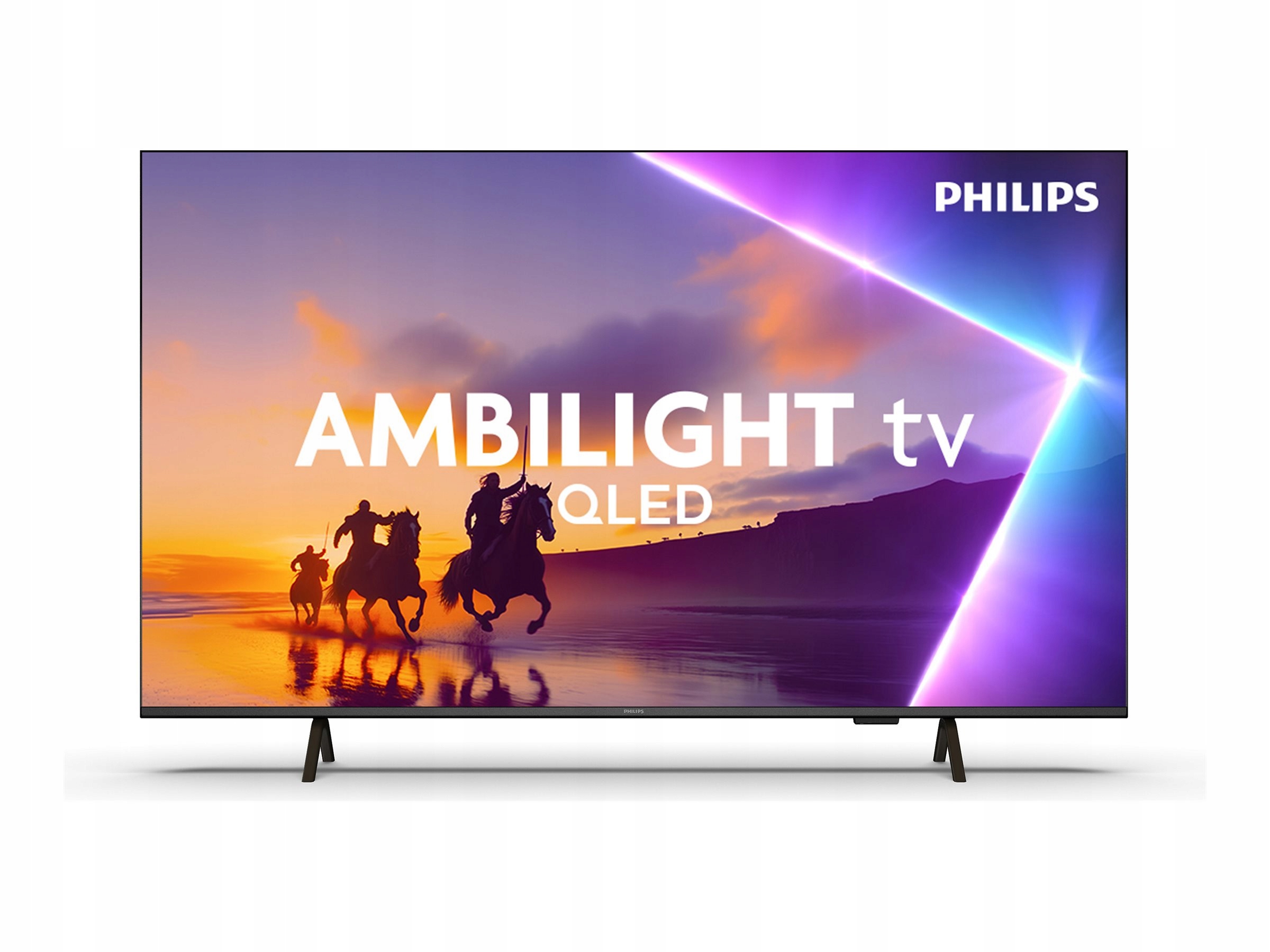Telewizor 43 cale QLED Philips 43PUS8450 4K UHD czarny