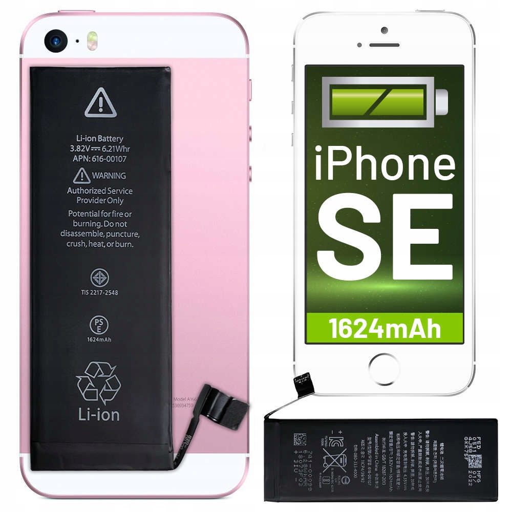 Bateria do telefonu Apple iPhone SE 1624mAh świeża Marka Inna