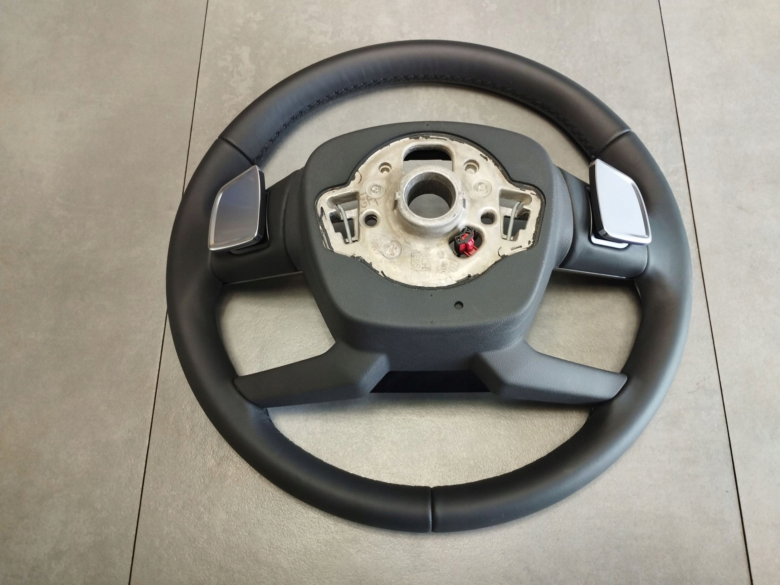 Audi A6 Allroad C8 steering wheel, leather MULTI with shifting 4N0419091AG