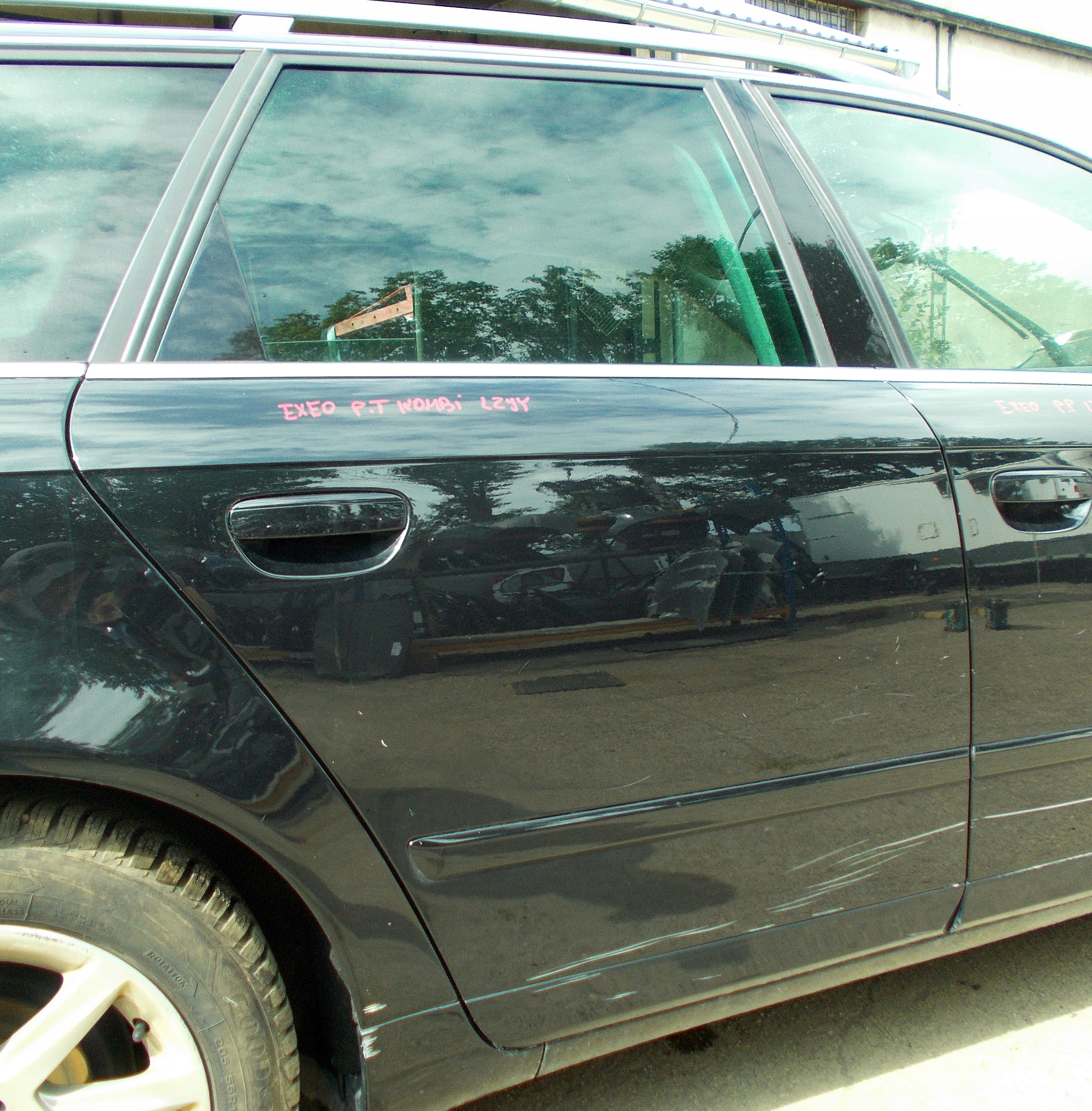 SEAT EXEO KOMBI door right rear part complete LZ9Y