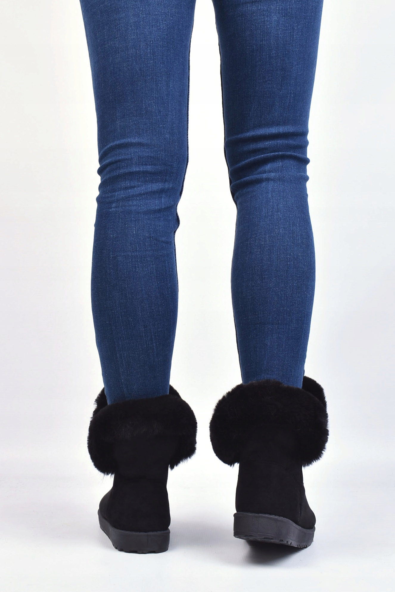 CIEPŁE DAMSKIE MUKLUKI EMUSY ŚNIEGOWCE Z FUTERKIEM Kod producenta LR6636