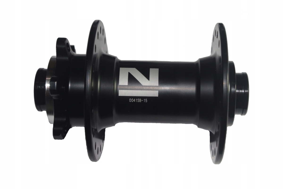 Piasta przód oś 15x100mm Novatec NT-D041SB 36H czarny mat
