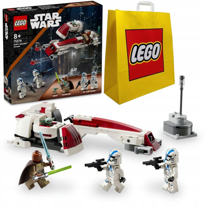 Lego Star Wars 75378 Útěk na vrtulníku Barc taška