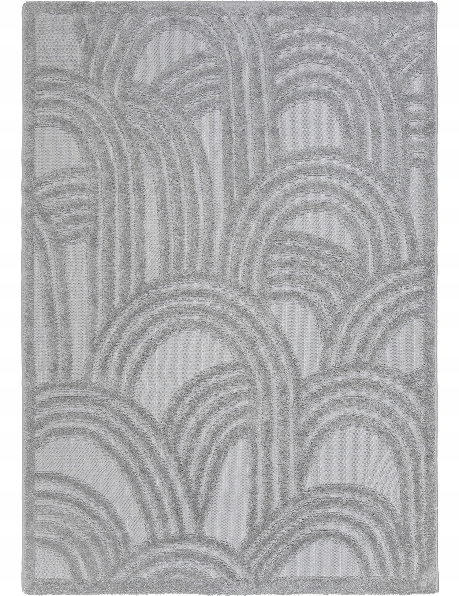 Koberec Boho Cora 160x230 cm 3D Abstraktný šedý