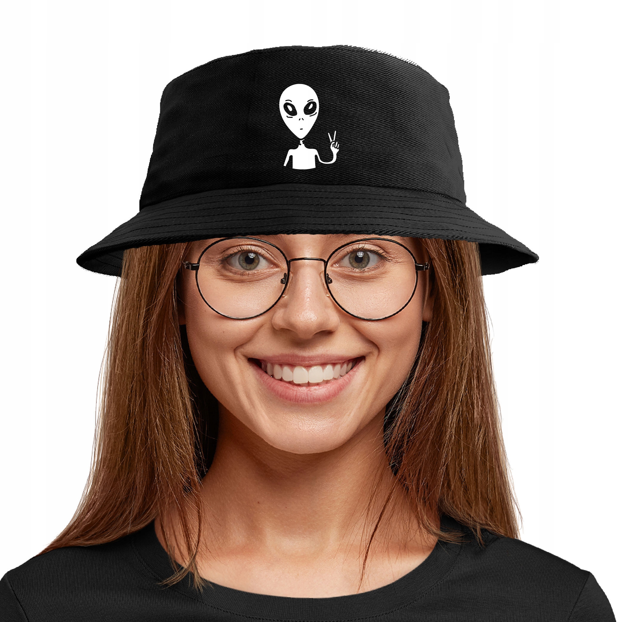 

Bucket Hat Kapelusz Rybacki Alien Yolo Kosmita