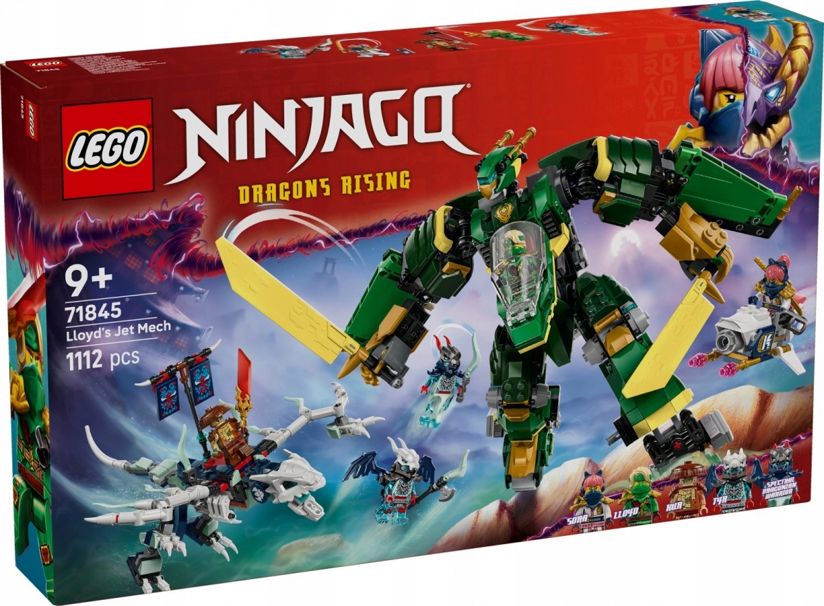 Lego Stavebnice Ninjago 71845 Lloydův tryskový mech