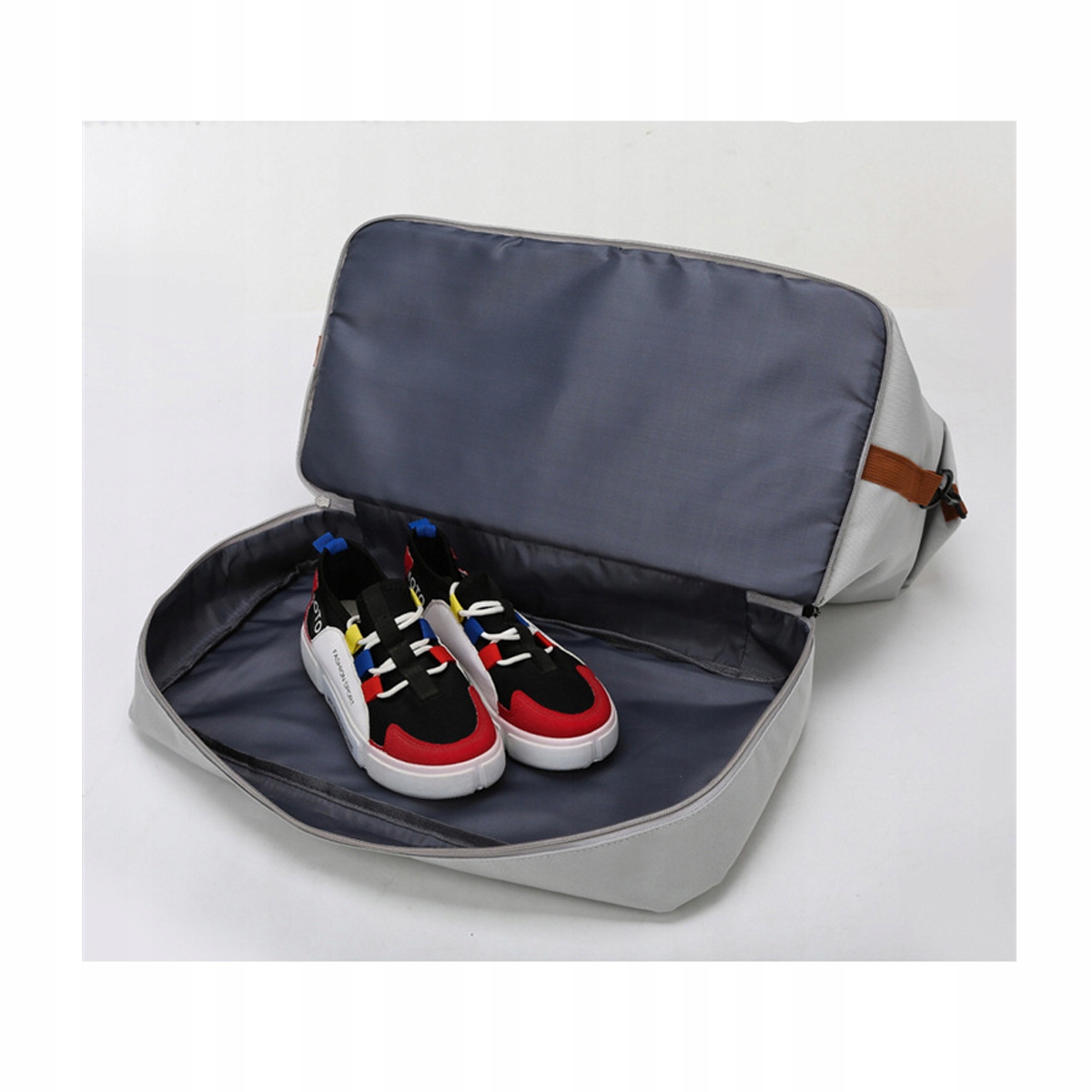 DAMSKA MĘSKA TORBA SPORTOWA DO JOGI NA SIŁOWNIĘ WIĘKSZA TORBA PODRÓŻNA NA RAMIĘ TOREBKA 30L Długość paska 140 cm