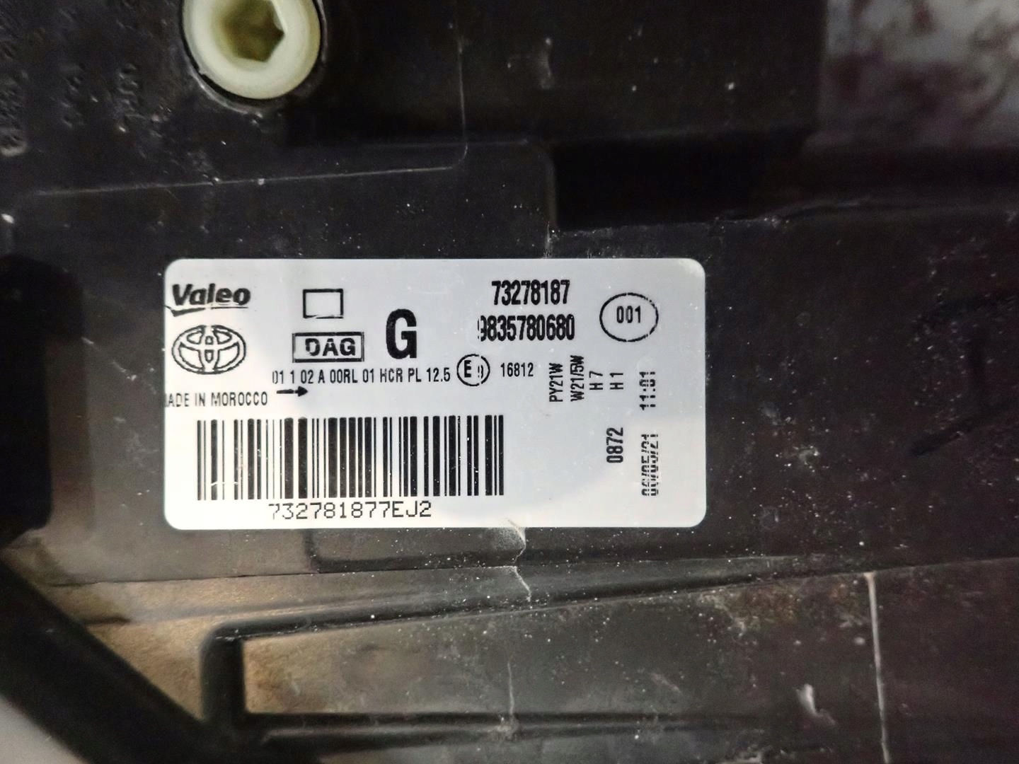 light front left TOYOTA PROACE VERSO CITY 2020