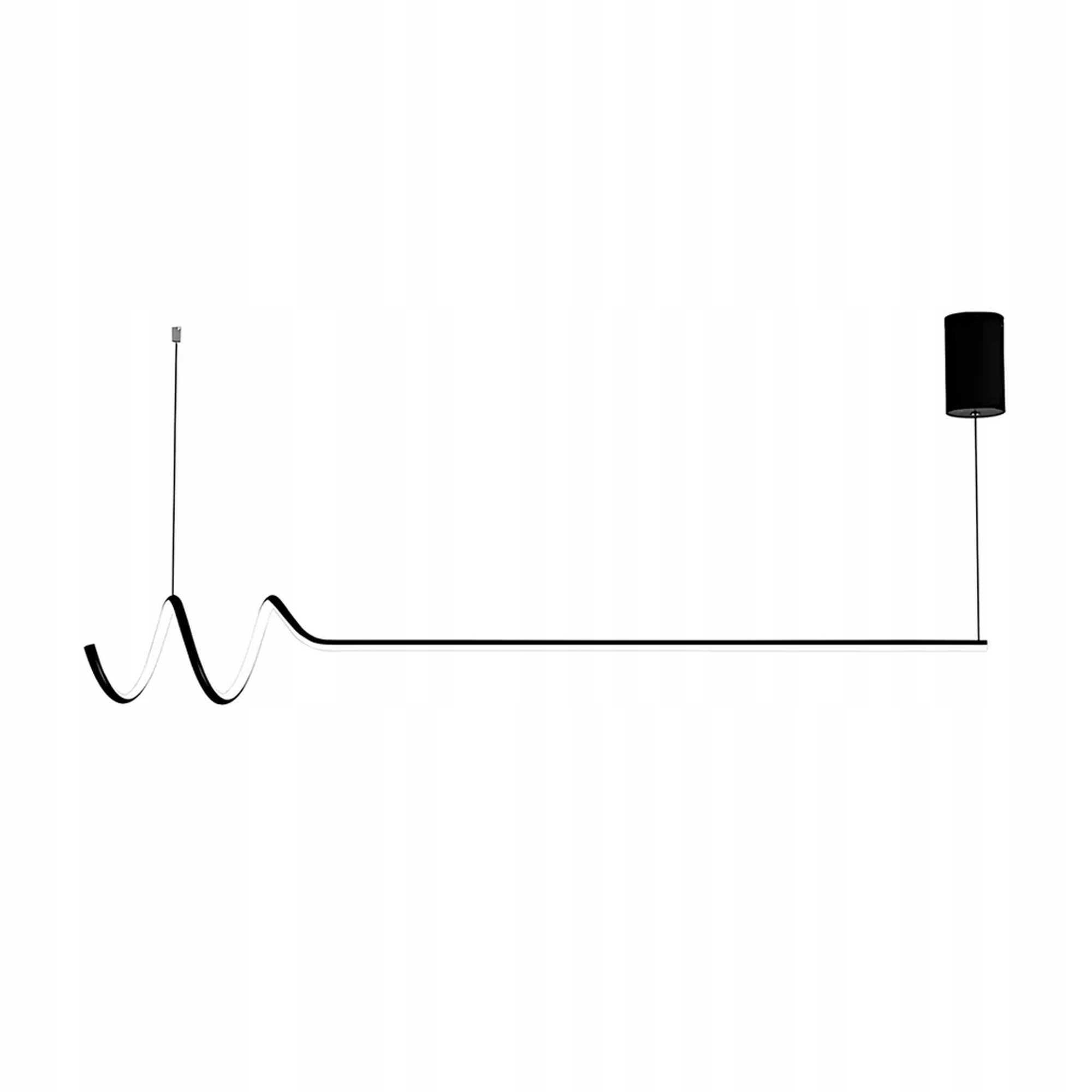 Toolight Lampa LHJ030-CP 120 cm Čierna