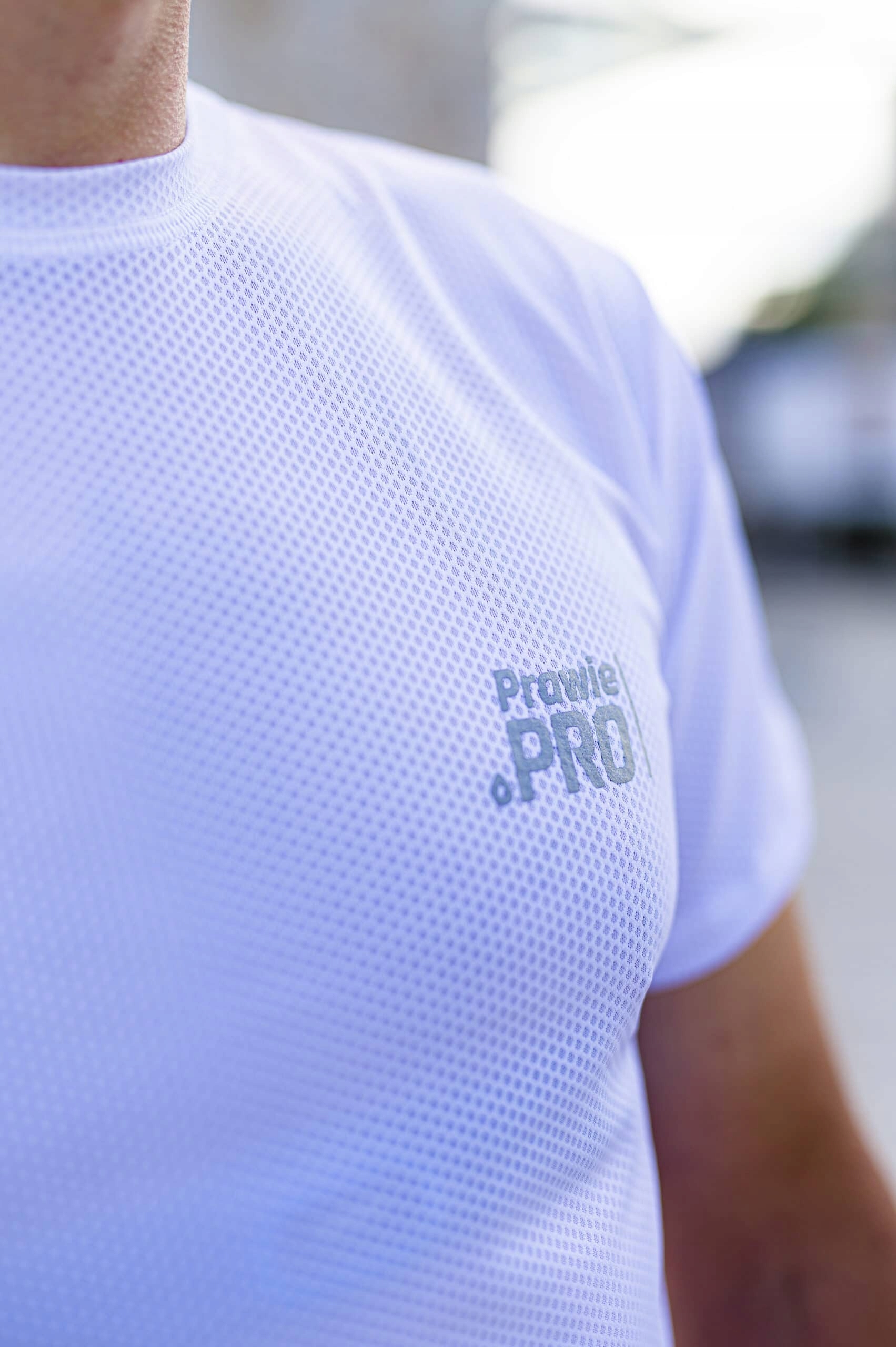 Koszulka sportowa męska Prawie.PRO 150 VO2 MAX Bia Kod producenta Prawie.PRO