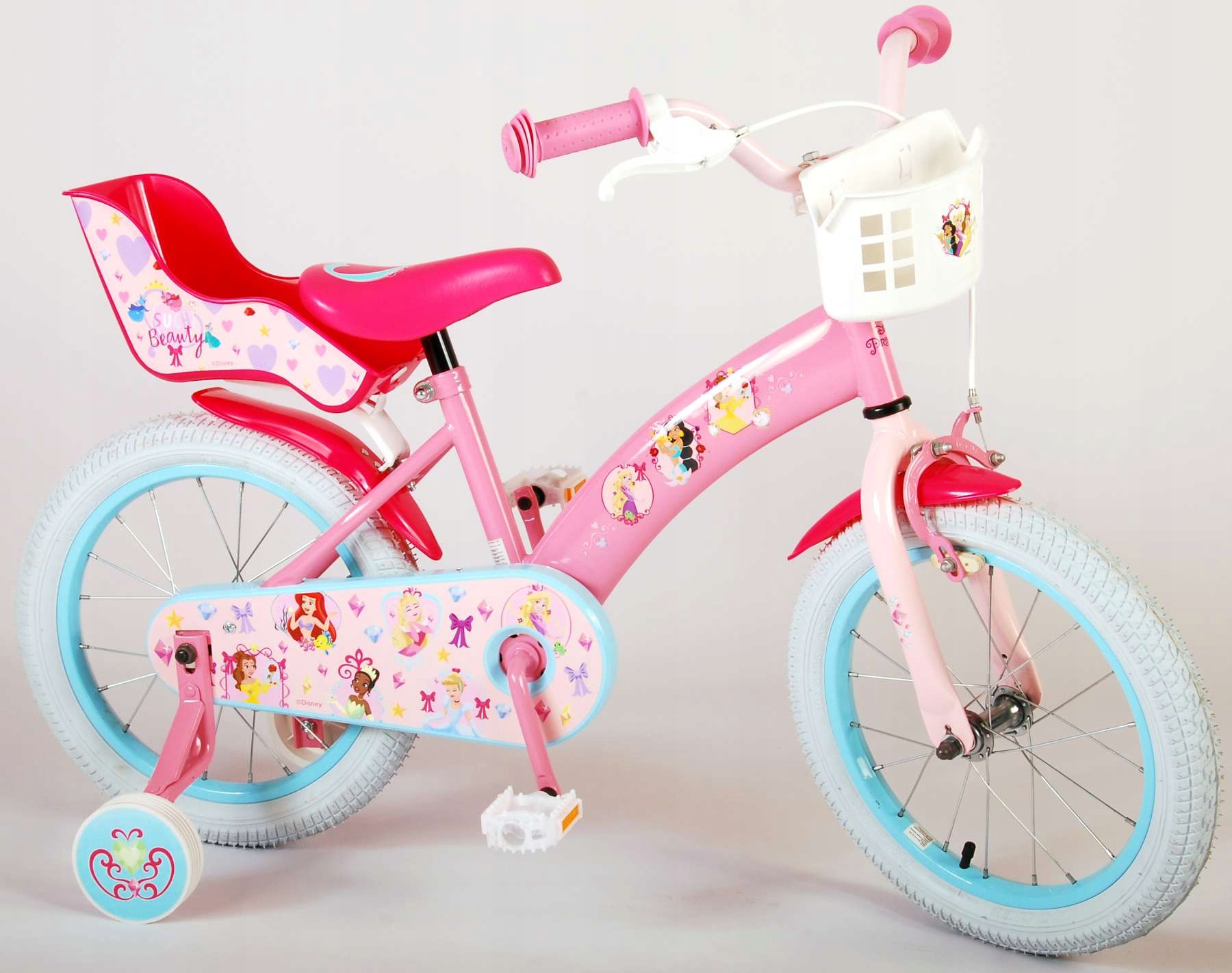 Rower Princess Księżniczki Kubbing 16 cali Kółka