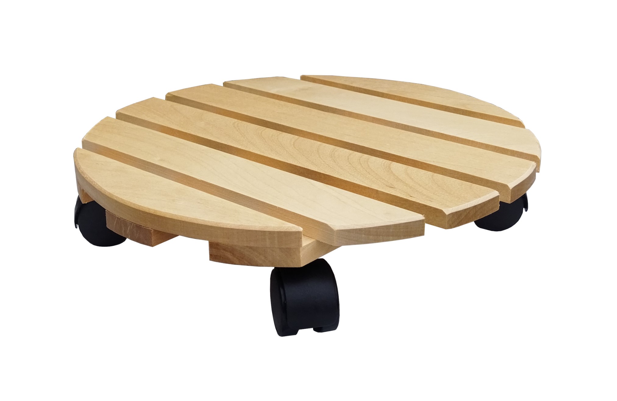 

Podstawka drewniana pod donice na kółkach 33cm