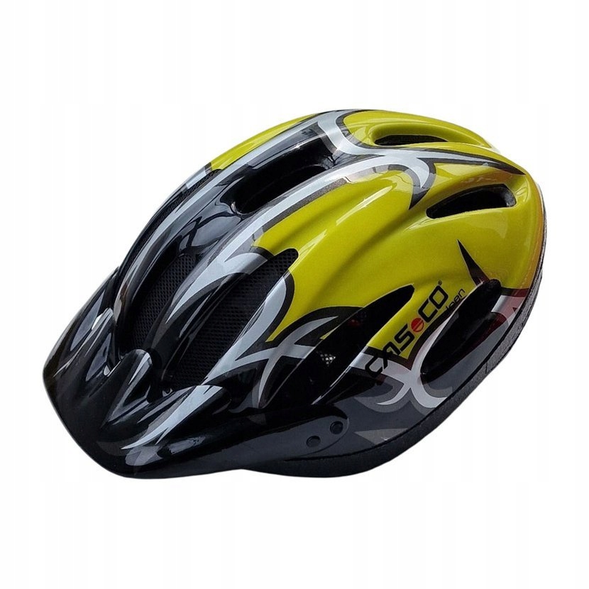 Kask Casco Alpen czarno-żółty, M 54-57cm