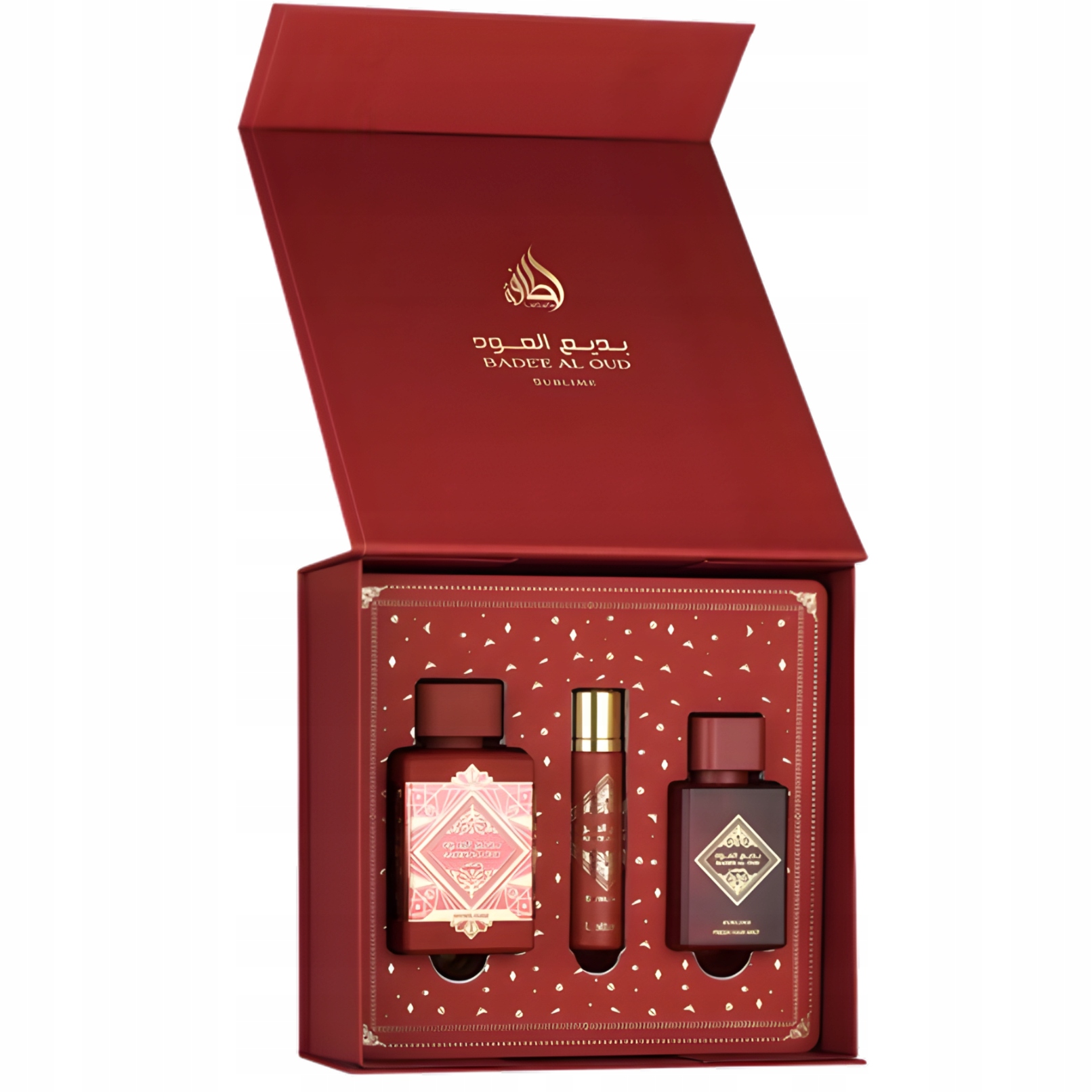 Sada Lattafa Badee Al Oud Sublime 100 ML 12 ML Edp Vlasová Mlha 50 ML