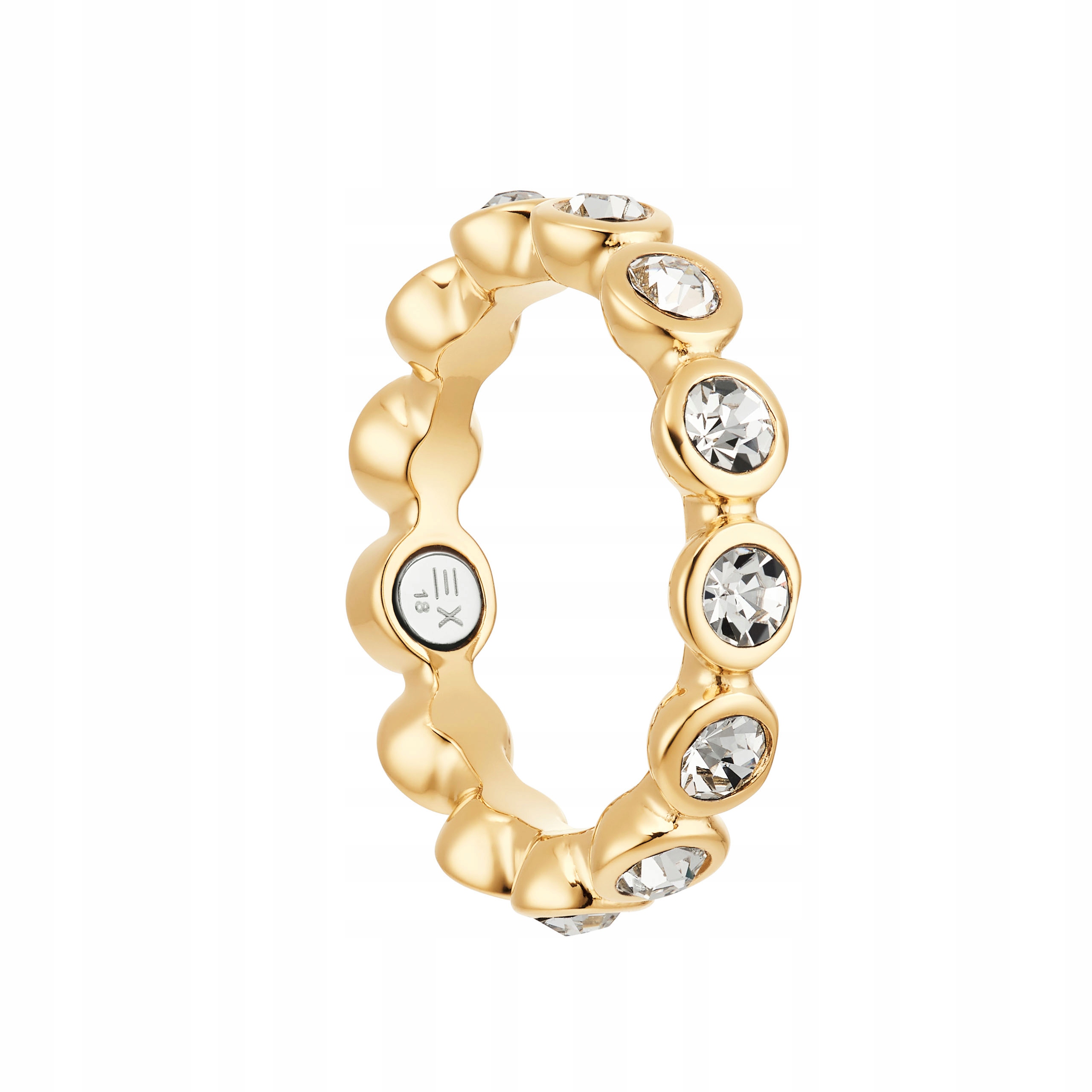 Zlatý Prstýnek typu s krystaly, magnetická Ocel