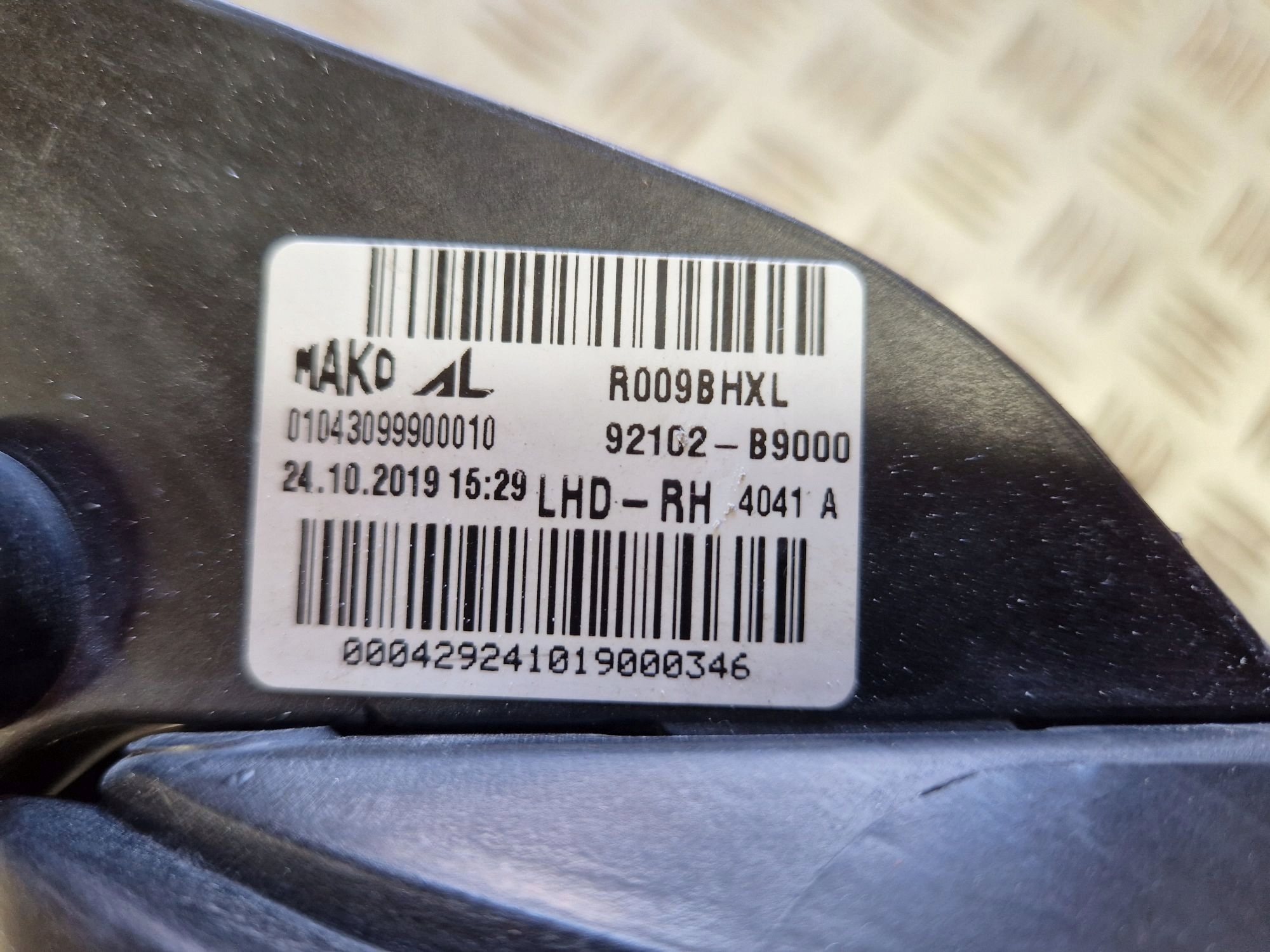 light right front HYUNDAI I10 II 2013R->