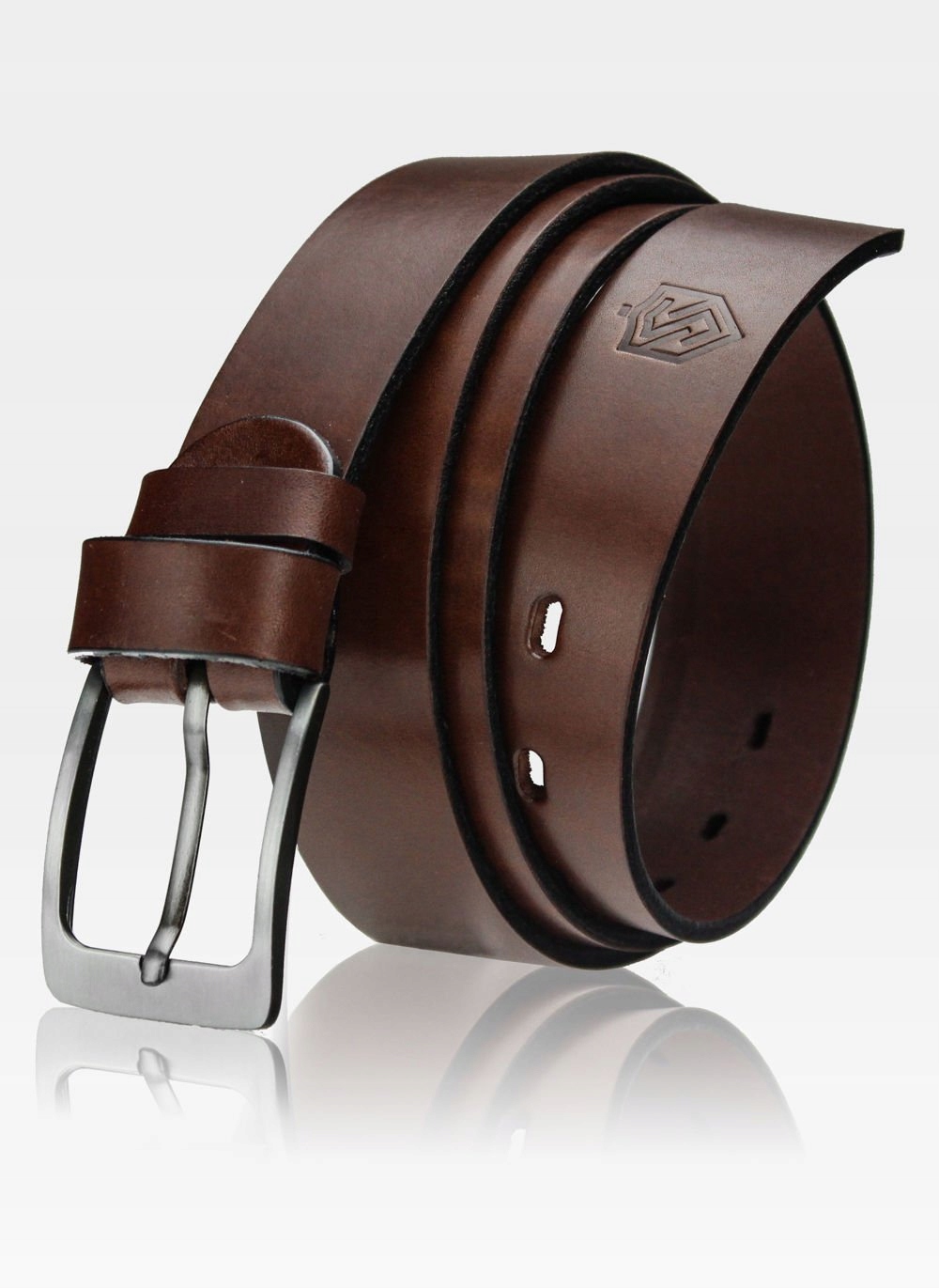 PASEK MĘSKI SKÓRZANY STEVENS BRAZ LICO X2 Q2 Marka Stevens