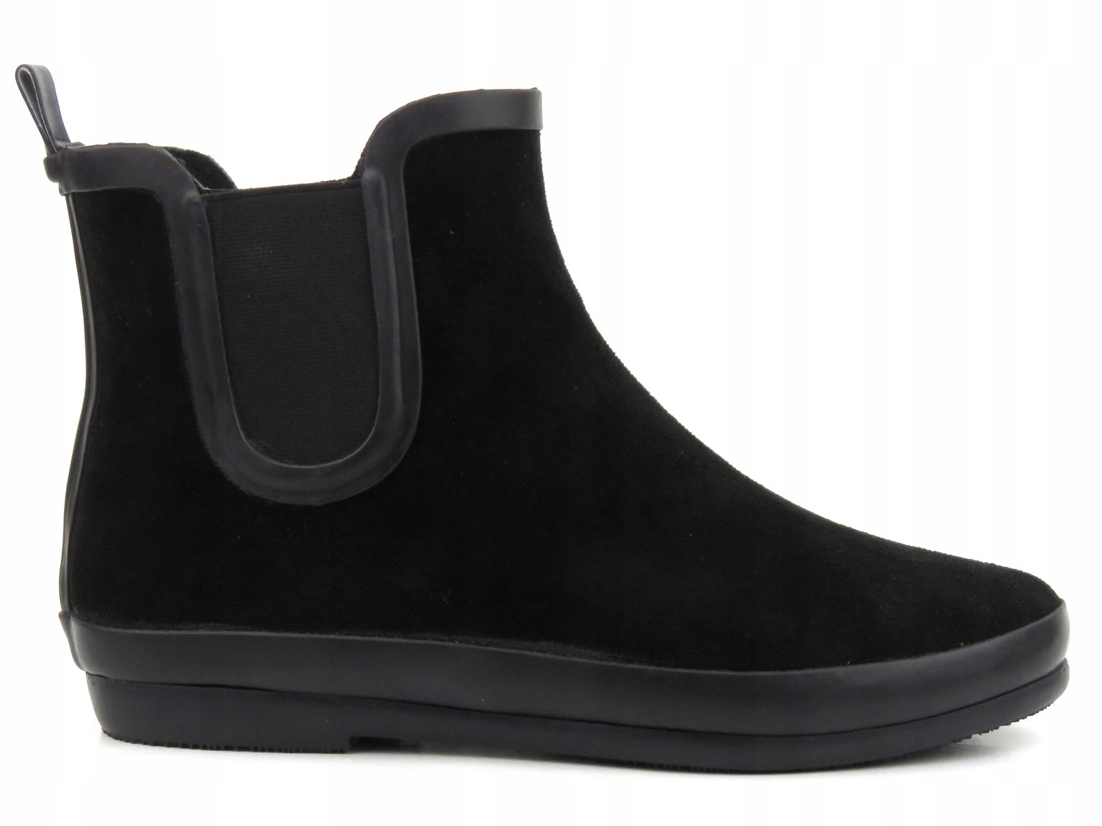 BOTKI KALOSZE DAMSKIE POTOCKI 36063 ZAMSZ CZARNE Marka Potocki