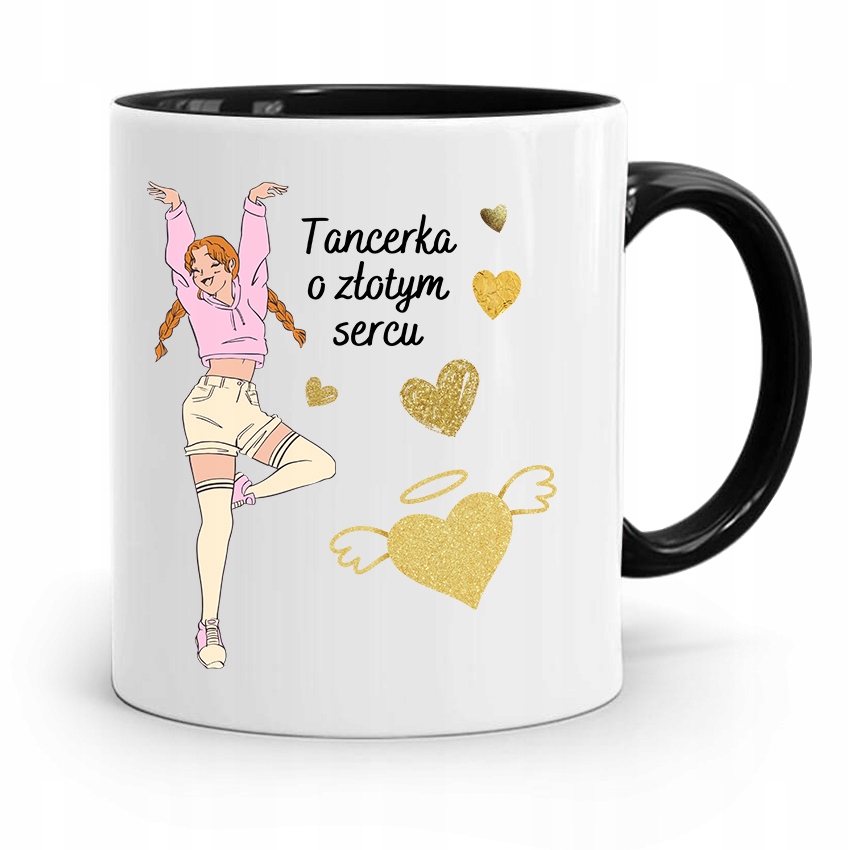 

Dla Tancerki Kubek Czarny Na Urodziny