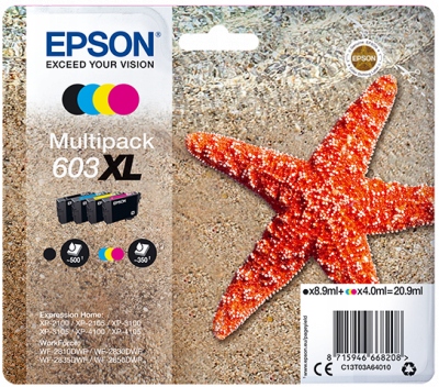 Epson multipack 4-colours 603XL C13T03A64010