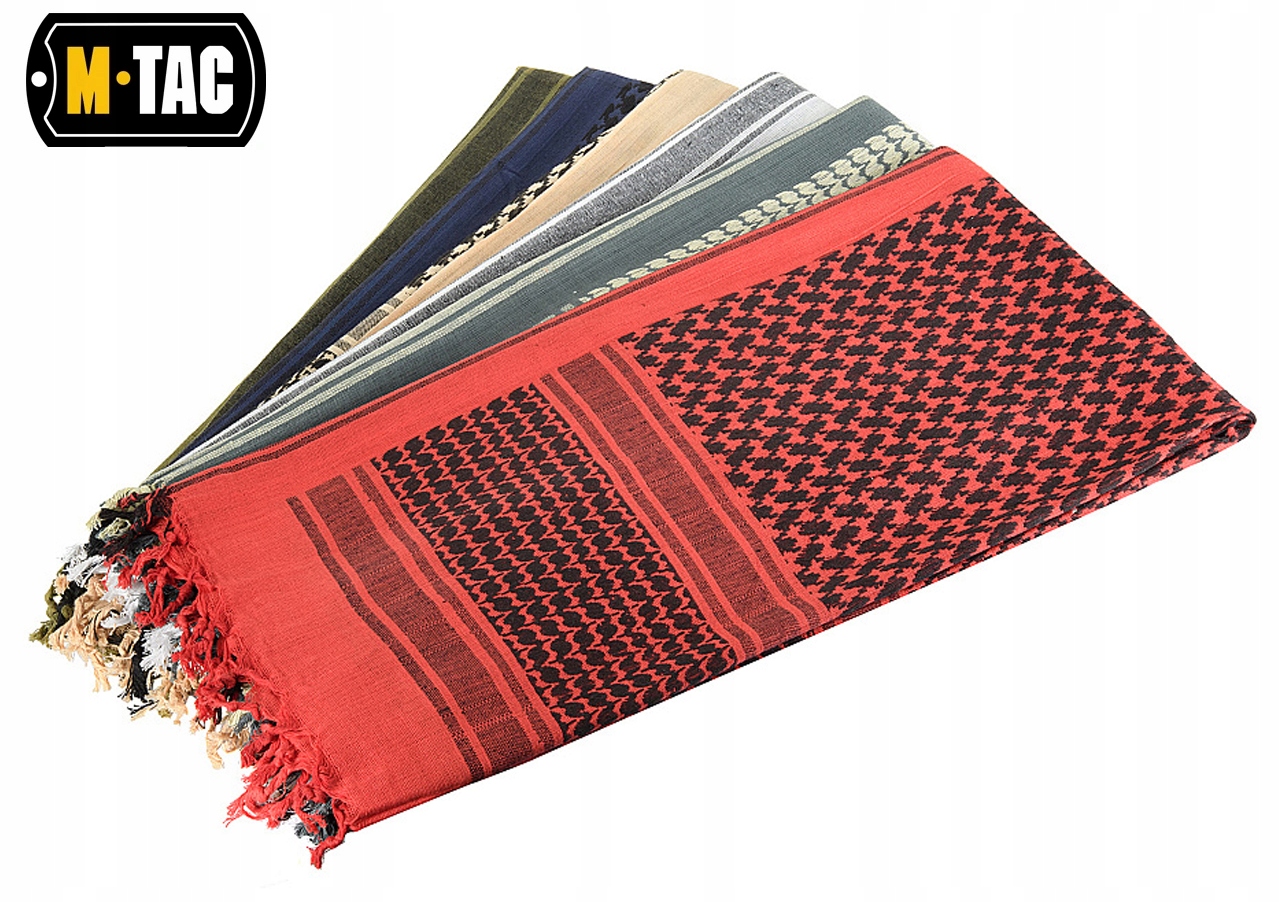 CHUSTA ARAFATKA SHEMAGH KEFIJA ZIELONA/CZARNA Kolor zielony