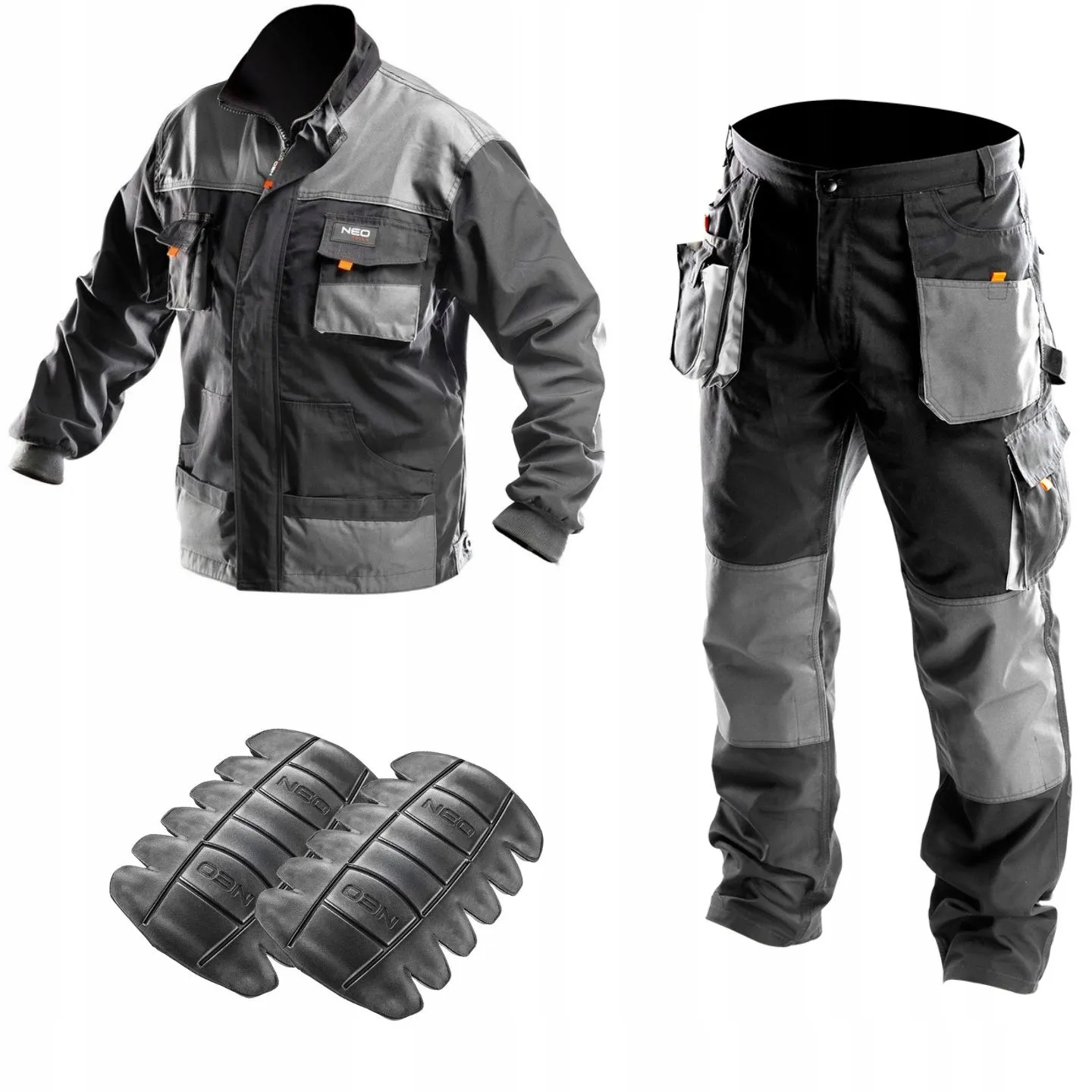 Zestaw ubrań roboczych rozmiar XXL/58 Neo Spodnie bluza wkładki do pracy