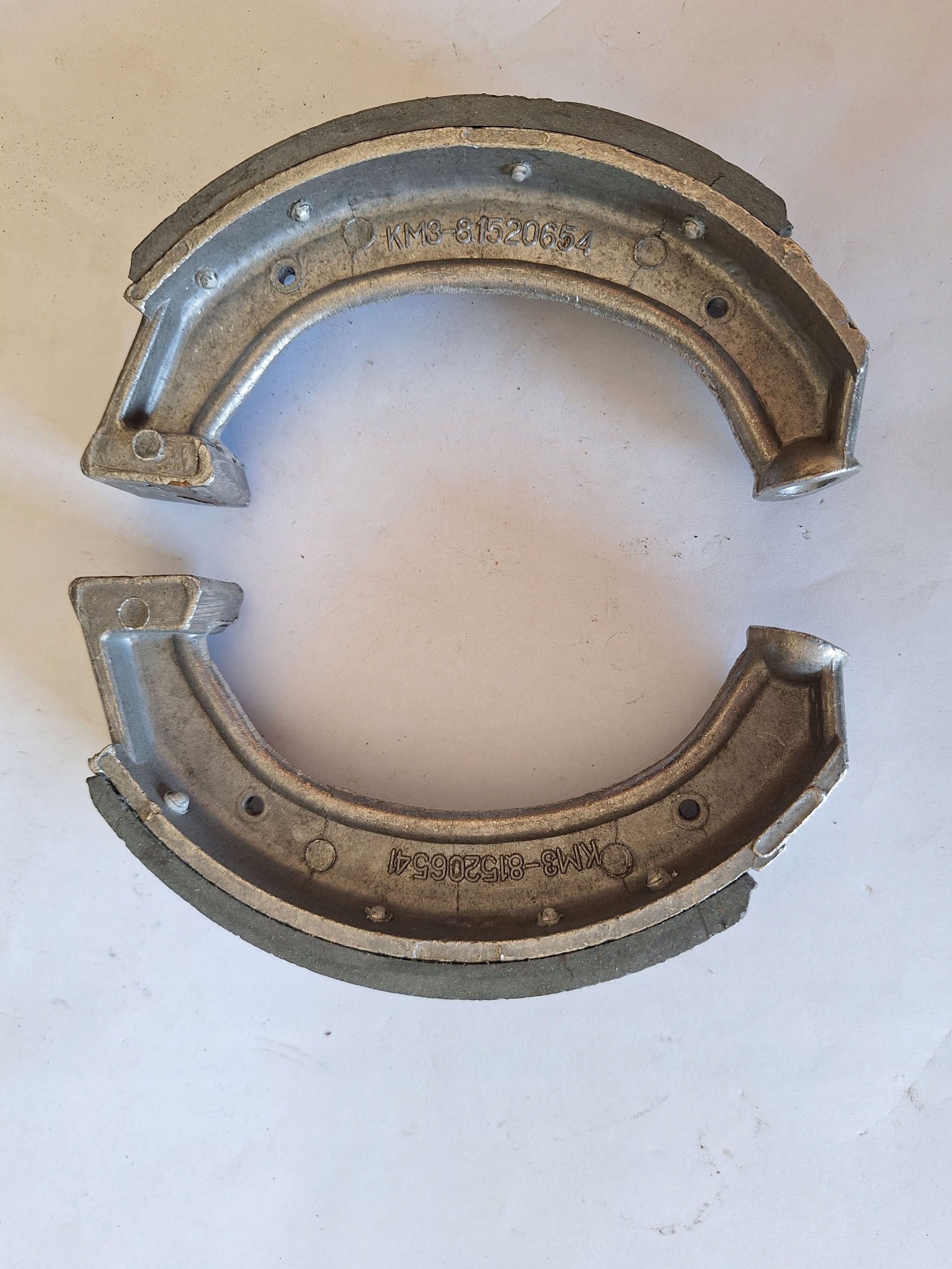 Brzdová čelist K-750, Dněpr, Mt12, přední zadní část