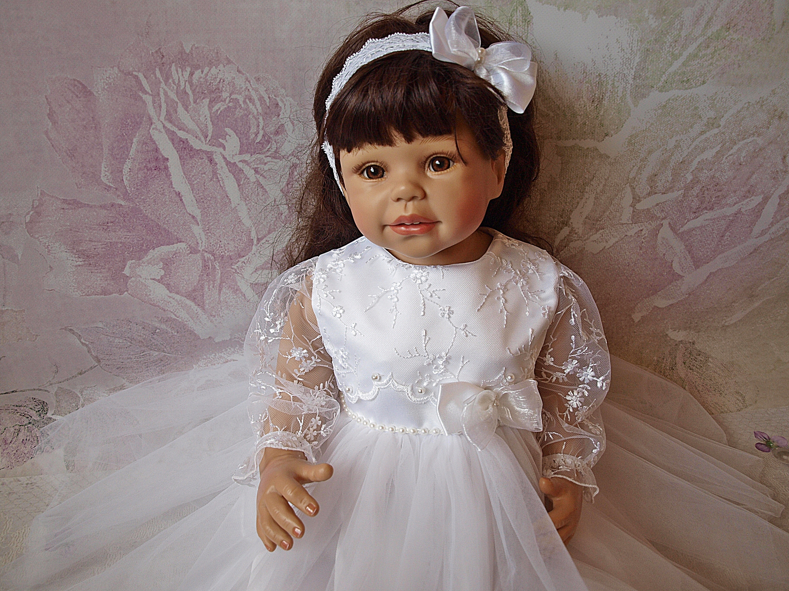 SUKIENKA DO CHRZTU WERONIKA ROZMIAR 74 LUB 80 Rozmiar 80