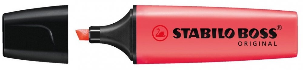 ZAKREŚLACZ PODKREŚLACZ Stabilo Boss Original MIX 4 KOLORÓW ZESTAW x 10 Stan opakowania oryginalne