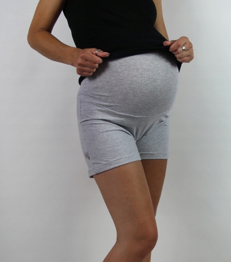 nowość SZORTY SPODENKI CIĄŻOWE S/M koral Model szorty ciążowe