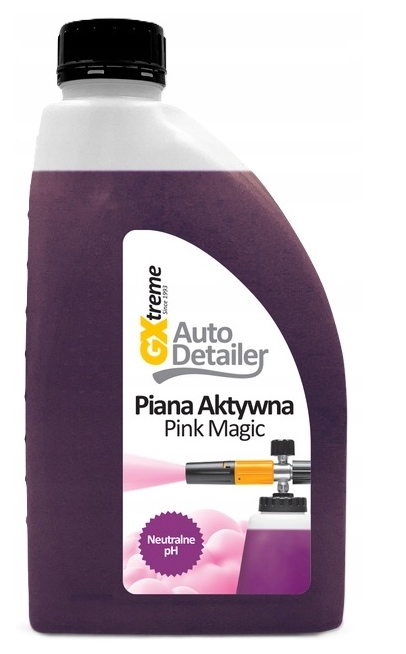 Gamix G-xtreme Autodetailer Różowa Piana Aktywna Pink Magic 1L Mycie Auta
