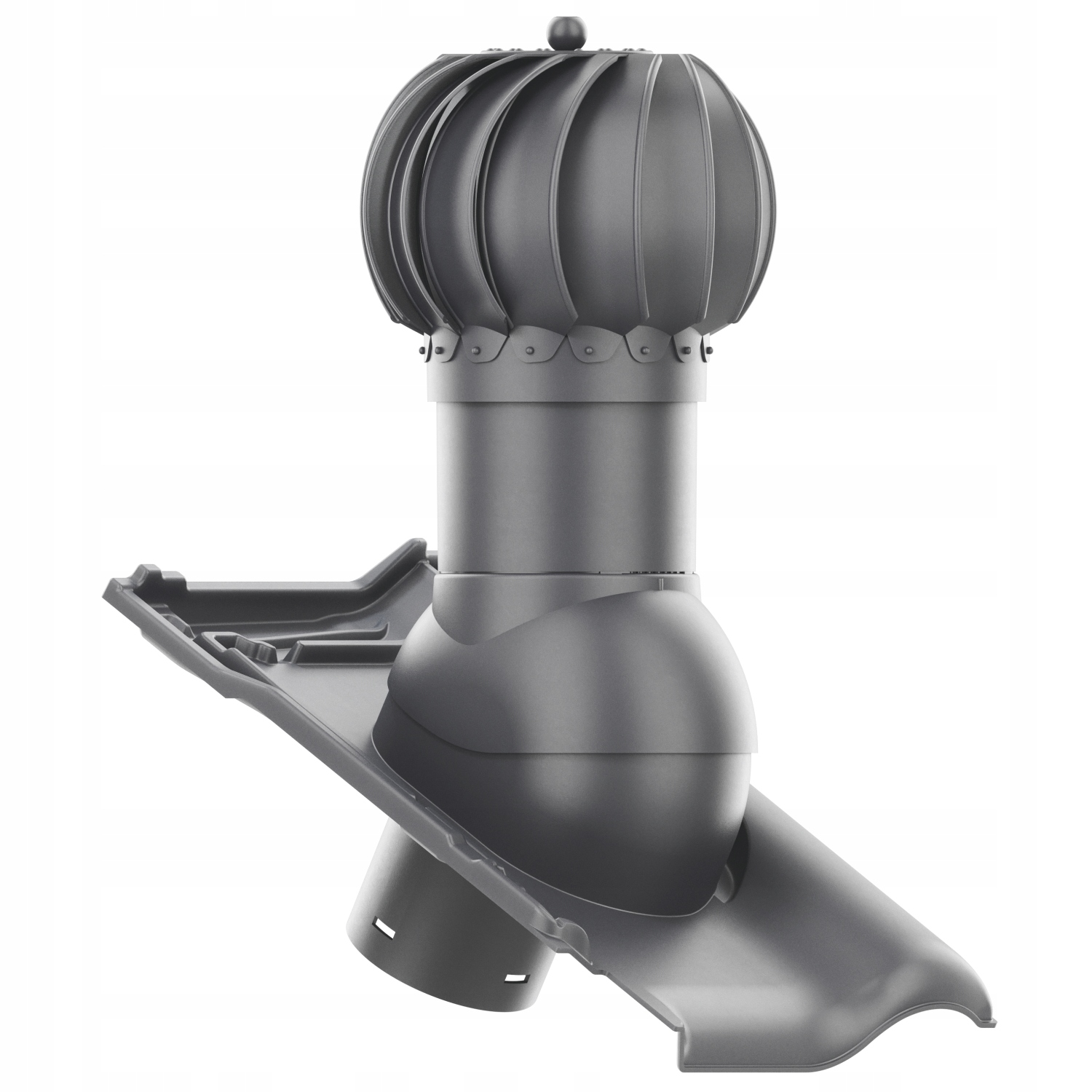 Větrací komín Otočný kulový fi150 Creaton Titania Břidlice Angoba