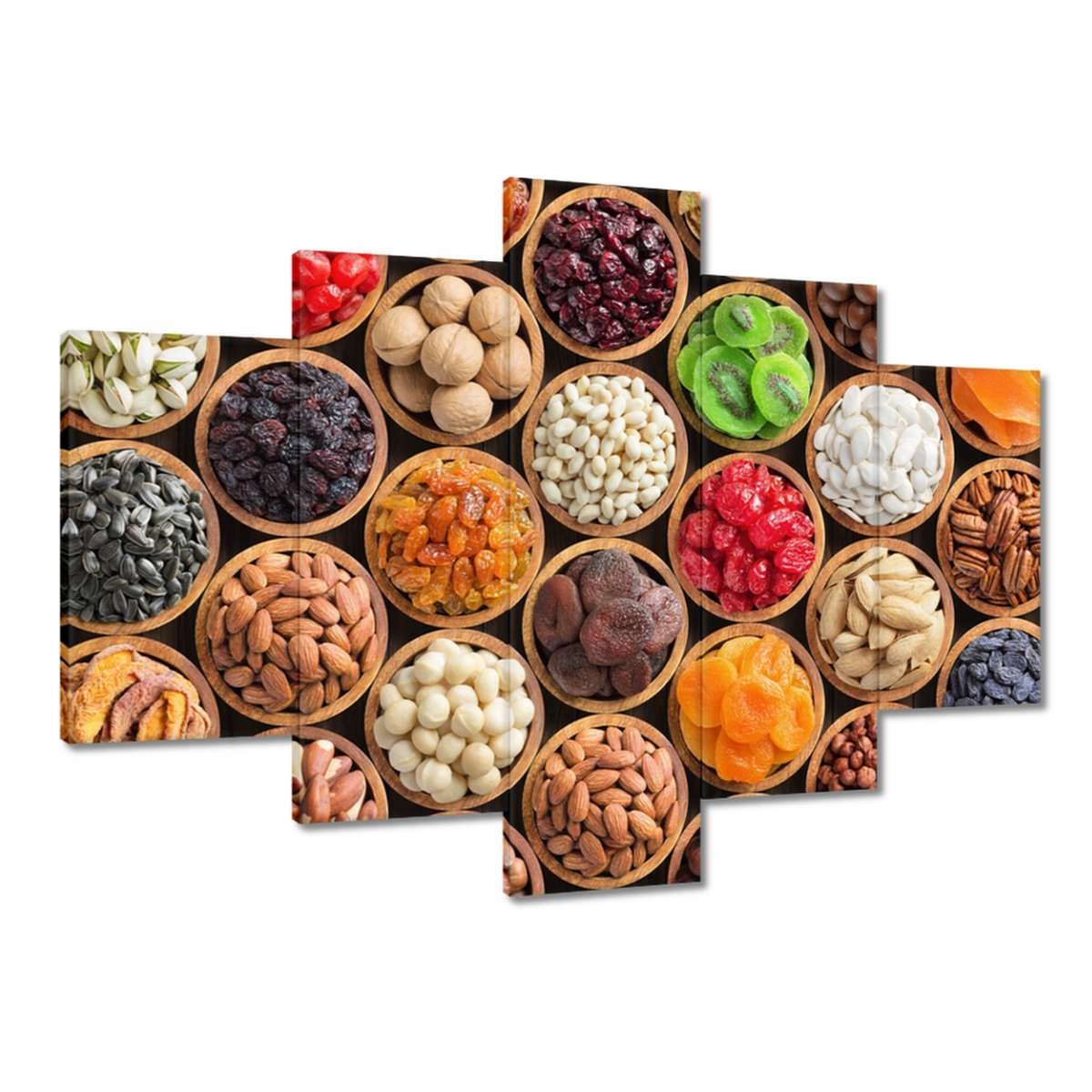 Obrazy 150x105 Sušené Plody A Ořechy a ořechy