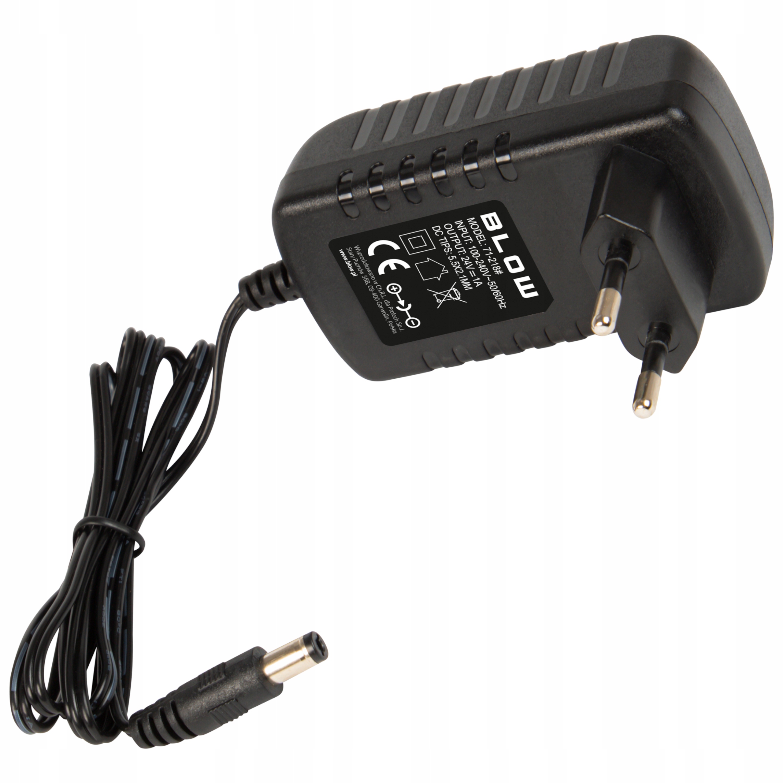 

Zasilacz impulsowy Blow 24V 1A do taśm Led 1000mA