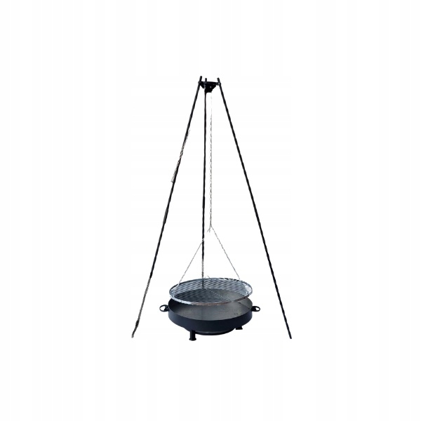 

Grill Trójnóg 190CM Ruszt 70 Chrom Palenisko