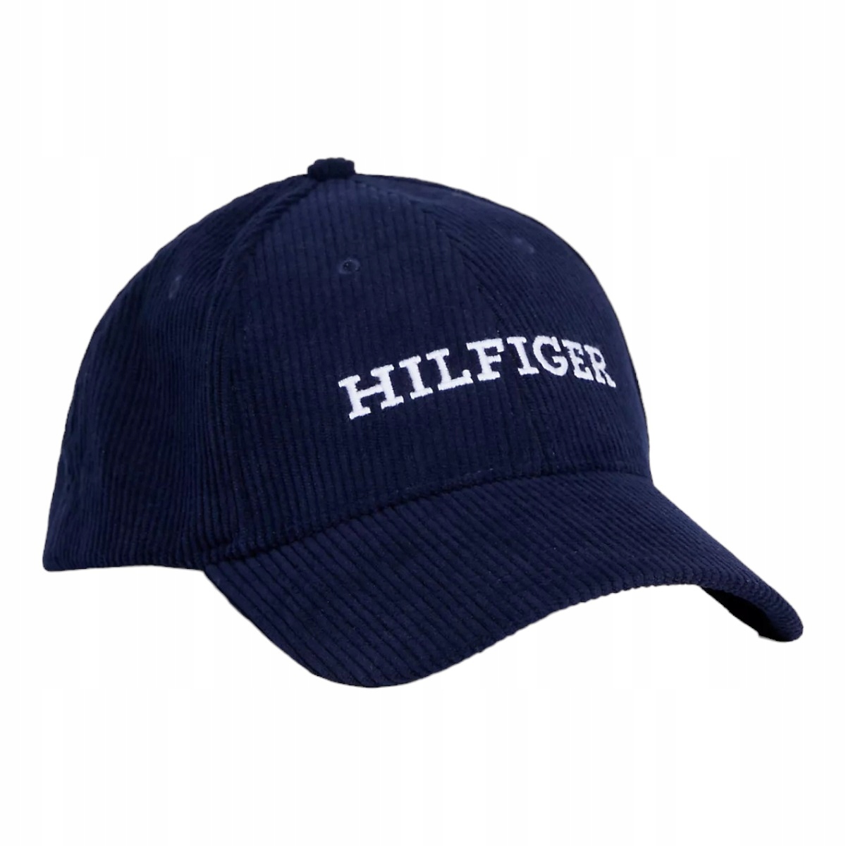 Tommy Hilfiger Kšiltovka Monotype Cordoroy Cap Tmavě Modrá AM0AM11990