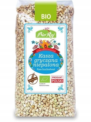 Levně 6x Bio Raj Nepražená bezlepková pohanková kaše Bio 500 g