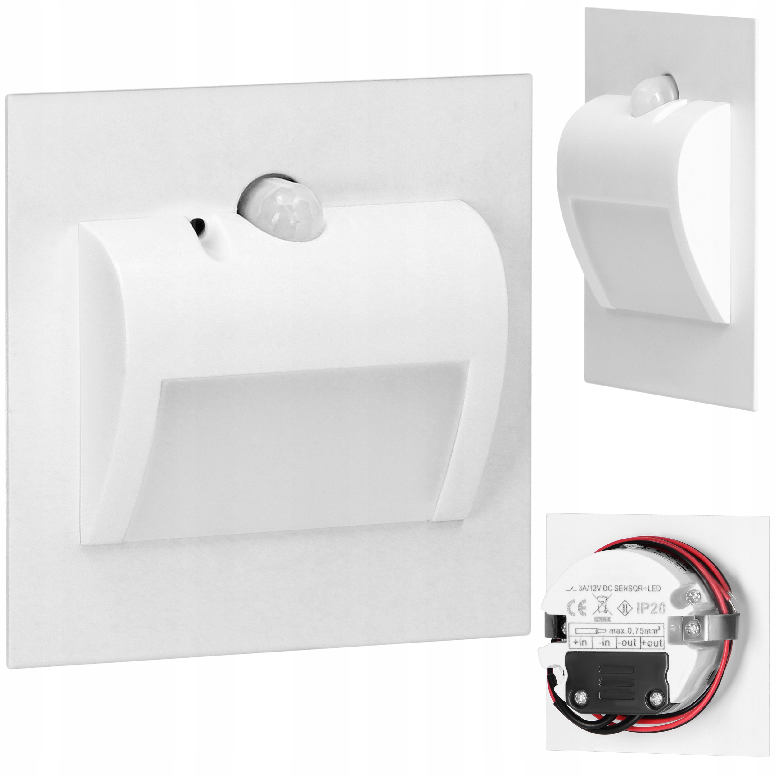 

Lampka Oprawa Schodowa Led Czujnik Ruchu Neutralna