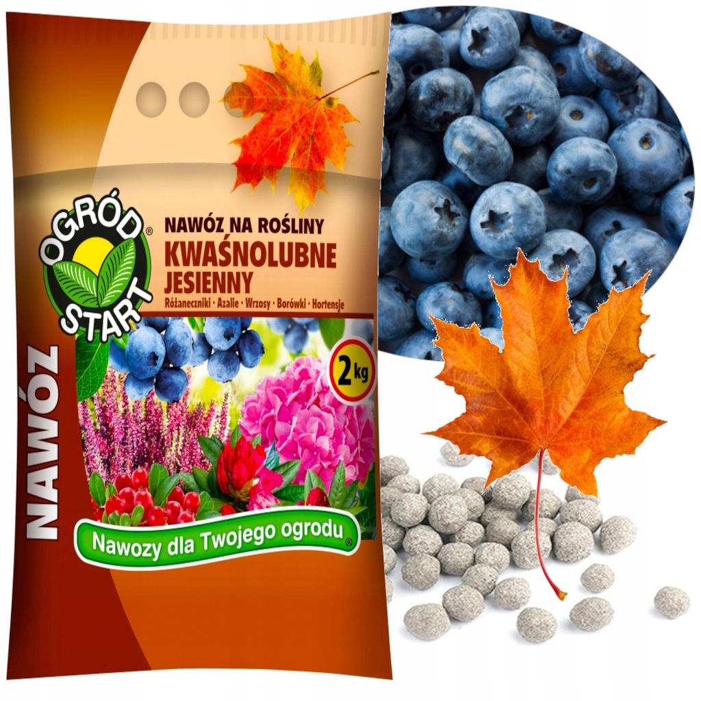 

Nawóz Ogród Start Jesienny Borówkę Kwaśnolubne 2kg